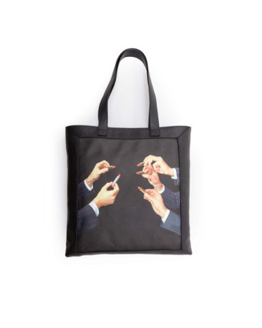 Beutel"Borsa Travel Kit Black Lipstick"cm 42 × 7,5 h. 69 –SELETTI | BHOME by Arredi Barbàra