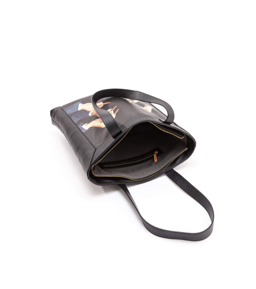 Beutel"Borsa Travel Kit Black Lipstick"cm 42 × 7,5 h. 69 –SELETTI | BHOME by Arredi Barbàra