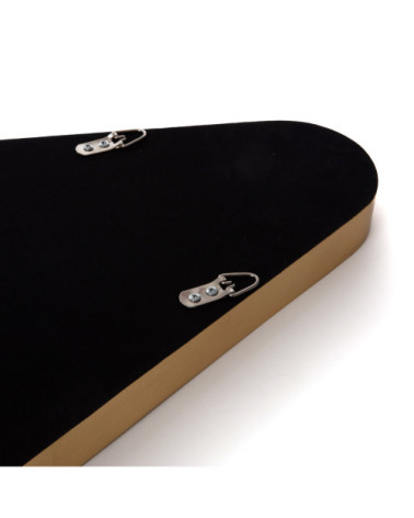 Espejo"Gold Frame Pear Drill"Cm.45 h.80,5 –SELETTI | BHOME by Arredi Barbàra