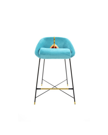 Hocker"Drill"gepolstert –SELETTI | BHOME by Arredi Barbàra