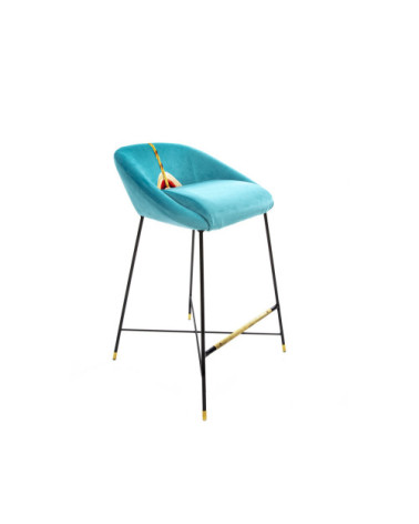 Hocker"Drill"gepolstert –SELETTI | BHOME by Arredi Barbàra