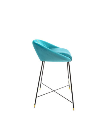 Hocker"Drill"gepolstert –SELETTI | BHOME by Arredi Barbàra