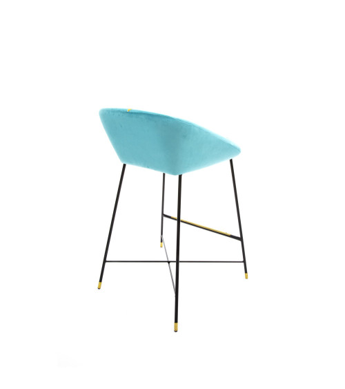 Hocker"Drill"gepolstert –SELETTI | BHOME by Arredi Barbàra