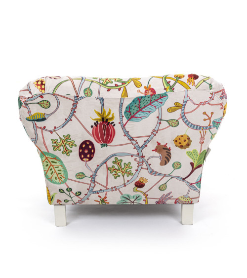 Sessel"Bianca Botanical Diva"98 x 86 h. 84 38,6" x 33,9"h.33 –SELETTI | BHOME by Arredi Barbàra