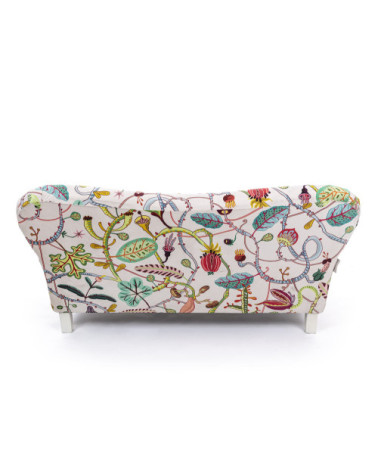 Sofa"Bianco Botanical Diva"160 x 90 h. 84 63" x 35.4"h.33 –SELETTI | BHOME by Arredi Barbàra