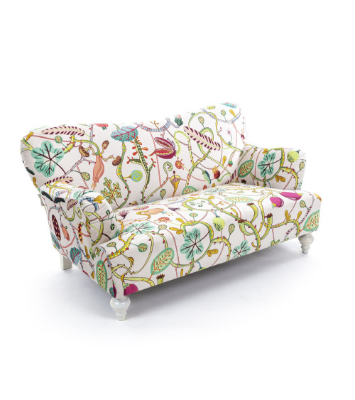 Sofa"Bianco Botanical Diva"160 x 90 h. 84 63" x 35.4"h.33 –SELETTI | BHOME by Arredi Barbàra