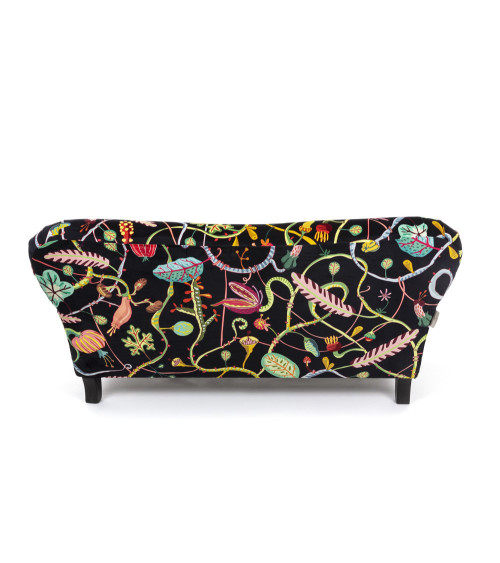 Sofa"Nero Botanical Diva"160 x 90 h. 84 63" x 35.4"h.33 –SELETTI | BHOME by Arredi Barbàra