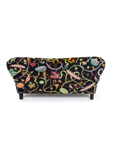 Sofa"Nero Botanical Diva"160 x 90 h. 84 63" x 35.4"h.33 –SELETTI | BHOME by Arredi Barbàra