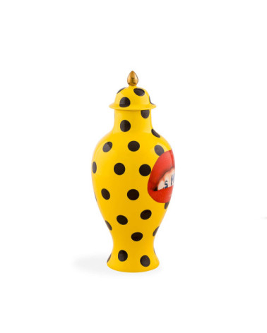 Vase"Shit"ø cm 19,5 h. 46,5 –SELETTI | BHOME by Arredi Barbàra