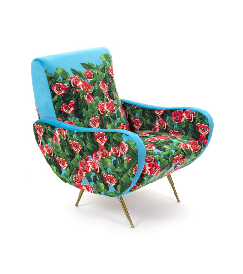 Sessel"Roses"cm 70 x 79 h. 86 –SELETTI | BHOME by Arredi Barbàra