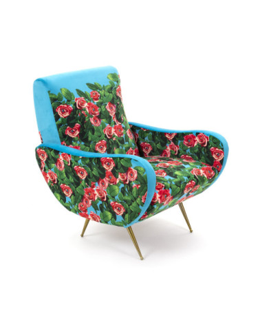 Sessel"Roses"cm 70 x 79 h. 86 –SELETTI | BHOME by Arredi Barbàra