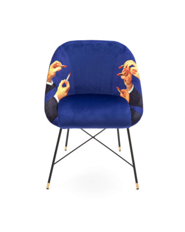 Sessel"Lipsticks"Cm 60 x 50 h. 72 gepolstert –SELETTI | BHOME by Arredi Barbàra