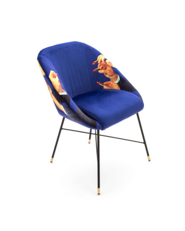 Sessel"Lipsticks"Cm 60 x 50 h. 72 gepolstert –SELETTI | BHOME by Arredi Barbàra