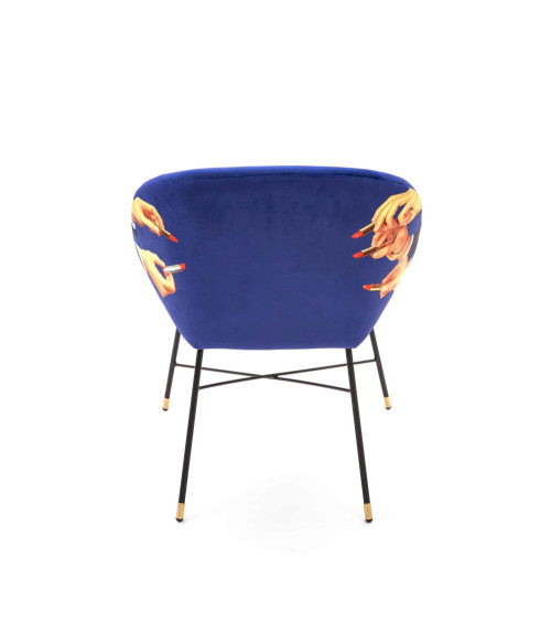 Sessel"Lipsticks"Cm 60 x 50 h. 72 gepolstert –SELETTI | BHOME by Arredi Barbàra