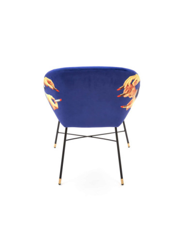 Sessel"Lipsticks"Cm 60 x 50 h. 72 gepolstert –SELETTI | BHOME by Arredi Barbàra