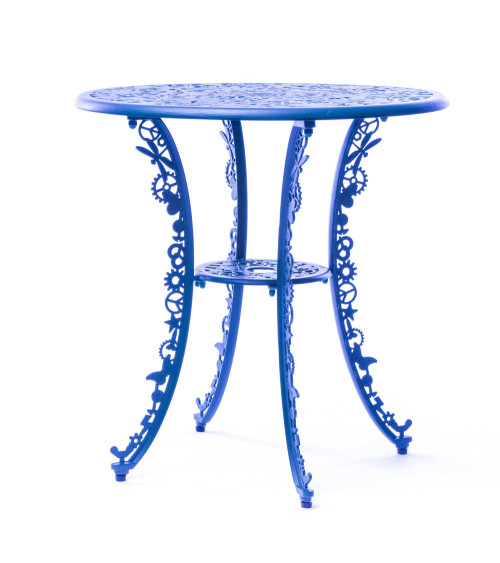 Tavolo da esterno "Industry Collection ALUMINIUM TABLE -BLU CIELO" | BHOME by Arredi Barbàra