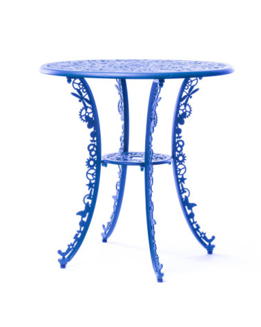 Tavolo da esterno "Industry Collection ALUMINIUM TABLE -BLU CIELO" | BHOME by Arredi Barbàra