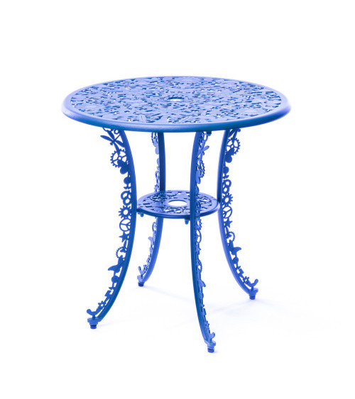 Tavolo da esterno "Industry Collection ALUMINIUM TABLE -BLU CIELO" | BHOME by Arredi Barbàra