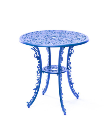 Tavolo da esterno "Industry Collection ALUMINIUM TABLE -BLU CIELO" | BHOME by Arredi Barbàra