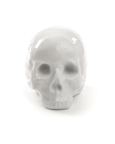 Sculpture décorative"Memorabilia My Skull"Cm. 25 x 14 h 15 en papier –SELETTI | BHOME by Arredi Barbàra