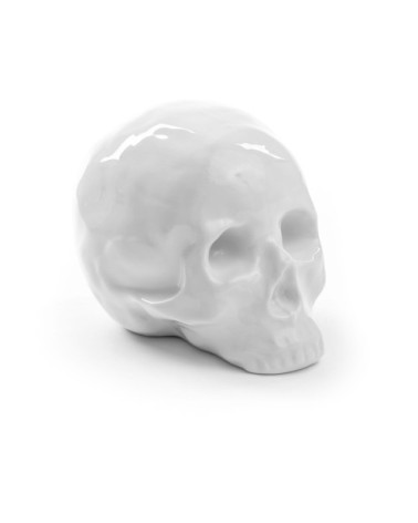 Sculpture décorative"Memorabilia My Skull"Cm. 25 x 14 h 15 en papier –SELETTI | BHOME by Arredi Barbàra