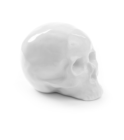 Sculpture décorative"Memorabilia My Skull"Cm. 25 x 14 h 15 en papier –SELETTI | BHOME by Arredi Barbàra