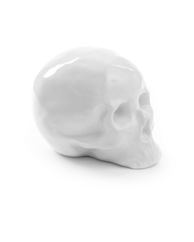 Sculpture décorative"Memorabilia My Skull"Cm. 25 x 14 h 15 en papier –SELETTI | BHOME by Arredi Barbàra