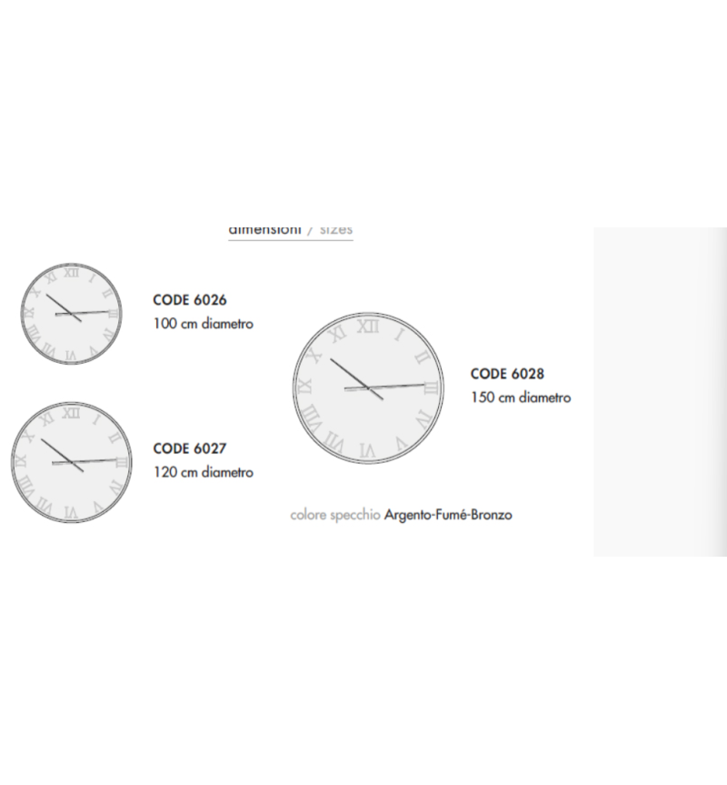 Reloj Borea Comfort Vessicchio | Bhome by Arredi Barbàra