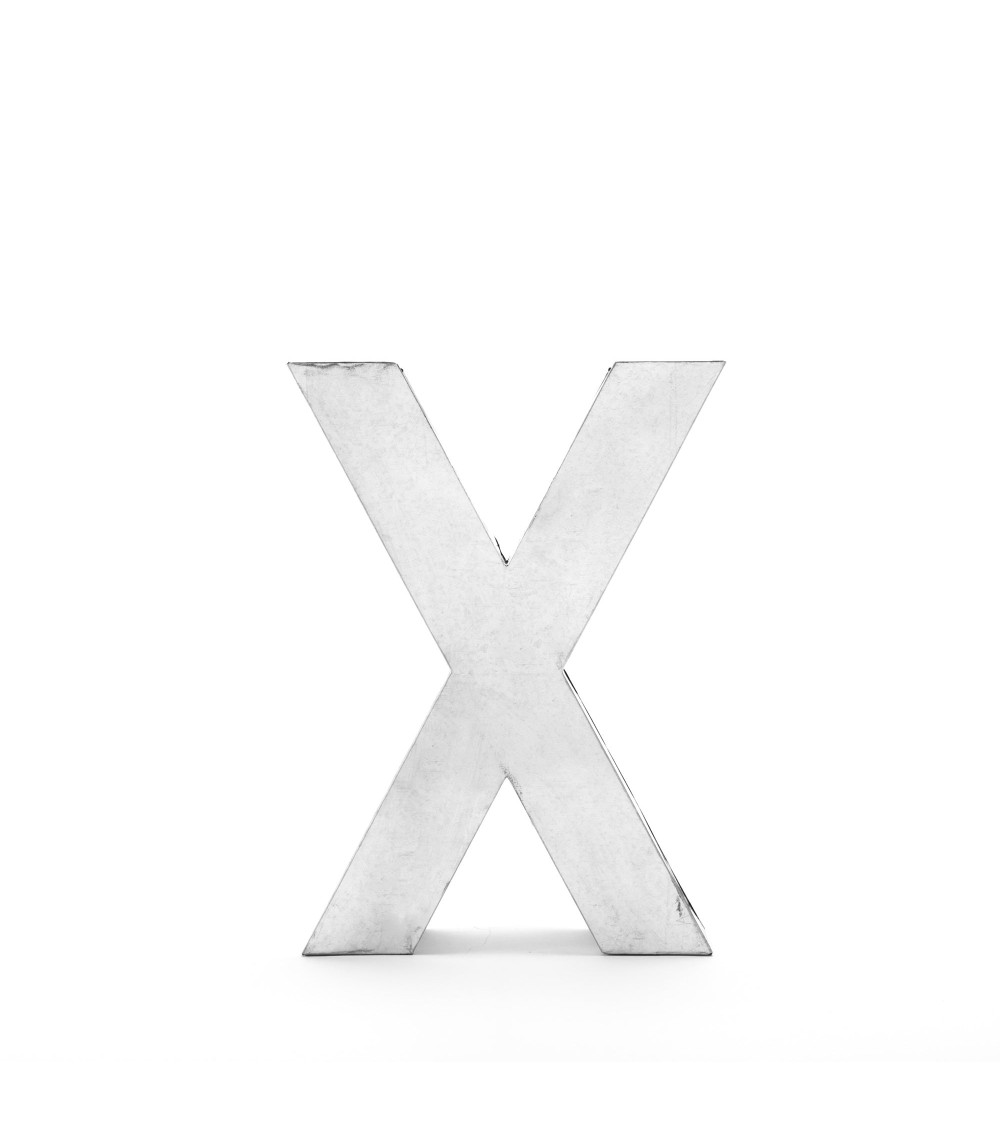 Wanddekoration"METALVETICA - X"Aluminium —SELETTI | BHOME by Arredi Barbàra