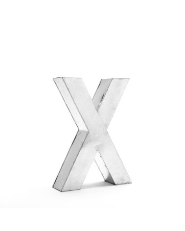 Wanddekoration"METALVETICA - X"Aluminium —SELETTI | BHOME by Arredi Barbàra