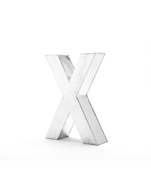 Wanddekoration"METALVETICA - X"Aluminium —SELETTI | BHOME by Arredi Barbàra