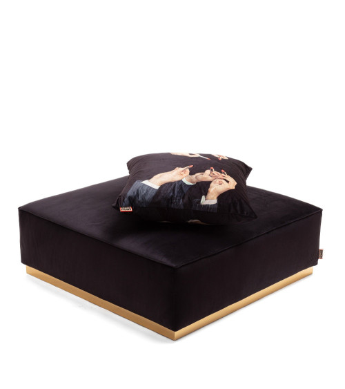 Pouf "Nero" | BHOME by Arredi Barbàra