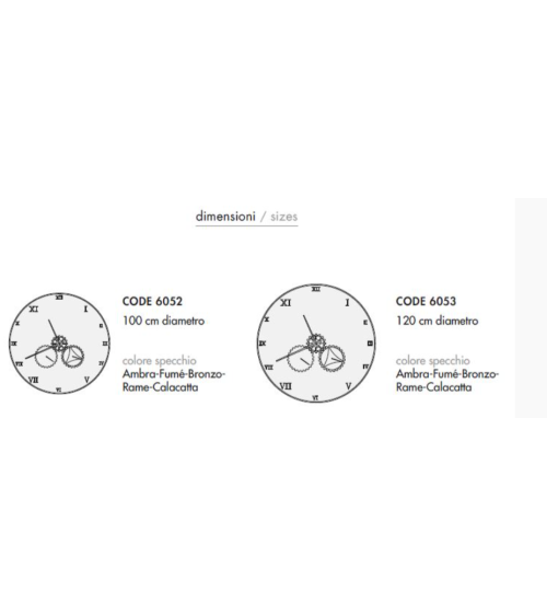 Mister T Clock Vessicchio | Bhome by Arredi Barbàra