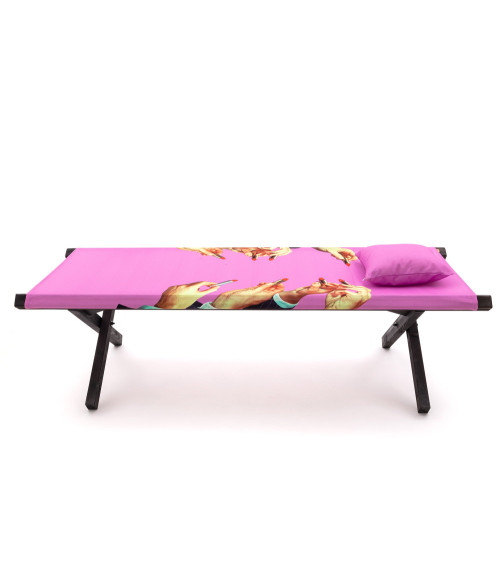 Lettino da esterno "Lettino da piscina - Lipstick Pink" | BHOME by Arredi Barbàra