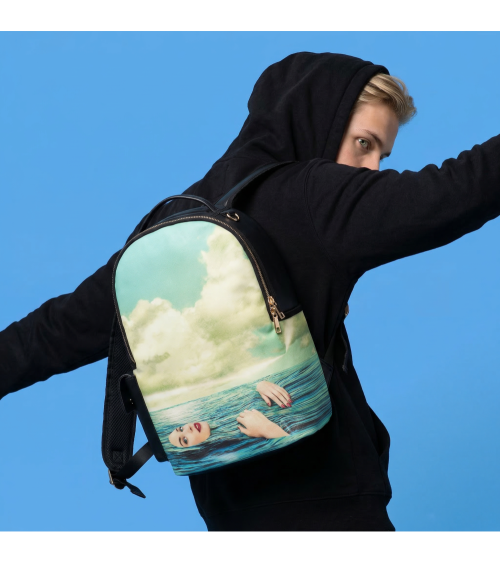 Rucksack"Zaino Travel Kit Seagirl"cm 33 × 18,5 Std. 43 –SELETTI | BHOME by Arredi Barbàra