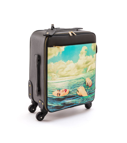 Chariot"Travel Kit Trolley Seagirl"cm 40X 25h. 55 –SELETTI | BHOME by Arredi Barbàra