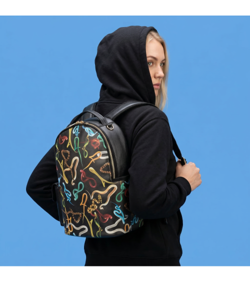 Rucksack"Zaino Travel Kit Snakes"cm 33 × 18,5 Std. 43 –SELETTI | BHOME by Arredi Barbàra