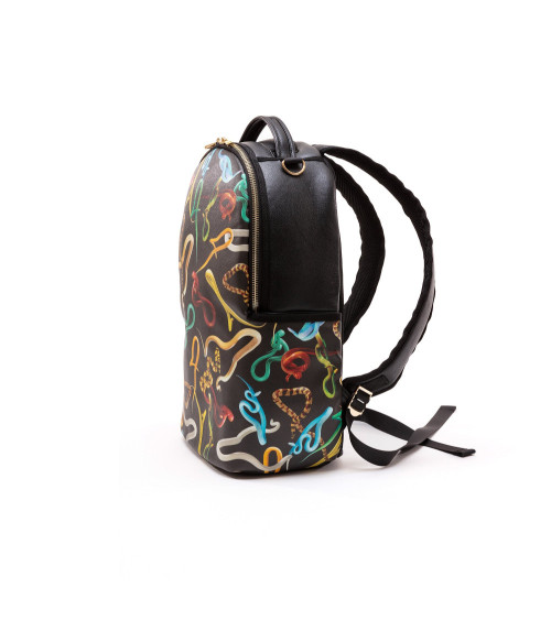 Rucksack"Zaino Travel Kit Snakes"cm 33 × 18,5 Std. 43 –SELETTI | BHOME by Arredi Barbàra