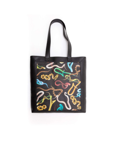 Beutel"Borsa Travel Kit Snakes"cm 42 × 7,5 h. 69 –SELETTI | BHOME by Arredi Barbàra