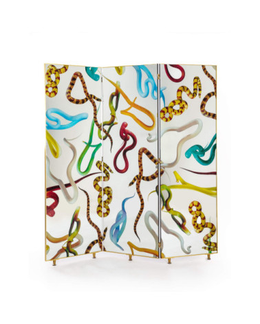 Mobile for the day"Paravento Snakes"cm.165,6 h.175 –SELETTI | BHOME by Arredi Barbàra