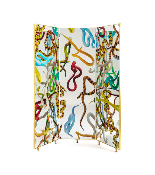 Mobile for the day"Paravento Snakes"cm.165,6 h.175 –SELETTI | BHOME by Arredi Barbàra