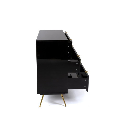 Kamm oder Nachttisch"Cassettiera a Tre Cassetti Lipstick"Cm.120x45 h.10 –SELETTI | BHOME by Arredi Barbàra