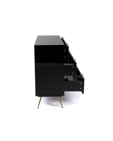 Kamm oder Nachttisch"Cassettiera a Tre Cassetti Lipstick"Cm.120x45 h.10 –SELETTI | BHOME by Arredi Barbàra