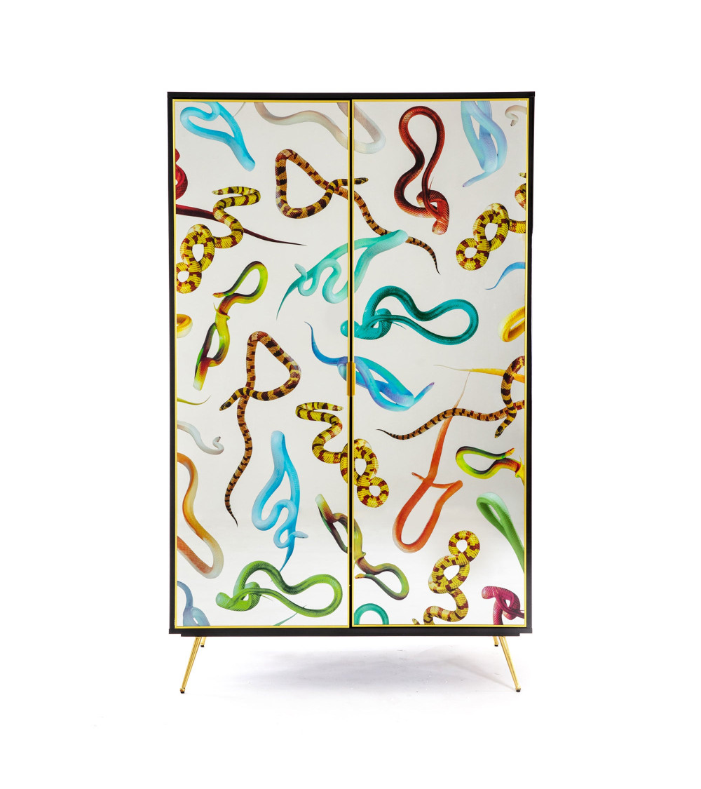 Armadio"Armadio Snakes"Cm.120x60 h.200 –SELETTI | BHOME by Arredi Barbàra