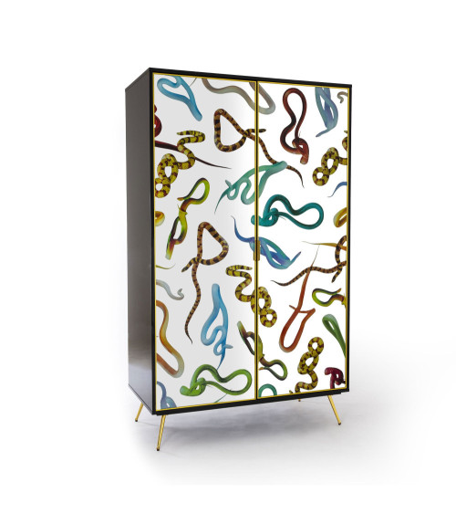 Armadio"Armadio Snakes"Cm.120x60 h.200 –SELETTI | BHOME by Arredi Barbàra