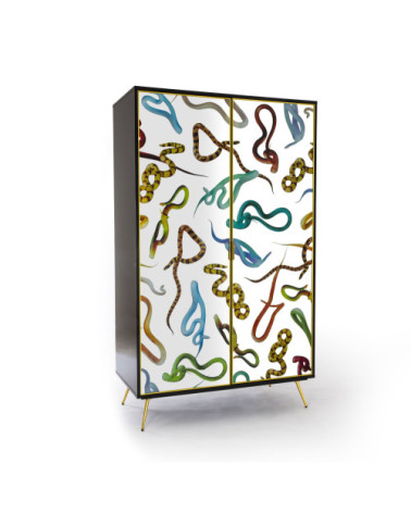 Armadio"Armadio Snakes"Cm.120x60 h.200 –SELETTI | BHOME by Arredi Barbàra