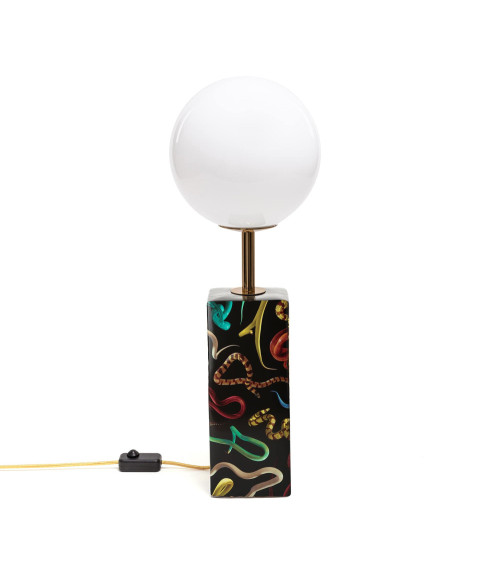Bulb"Snakes"cm. 13,5 x 13,5 x h.70 led –SELETTI | BHOME by Arredi Barbàra