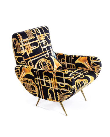 Sessel"Trumpets"cm 70 x 79 h. 86 –SELETTI | BHOME by Arredi Barbàra