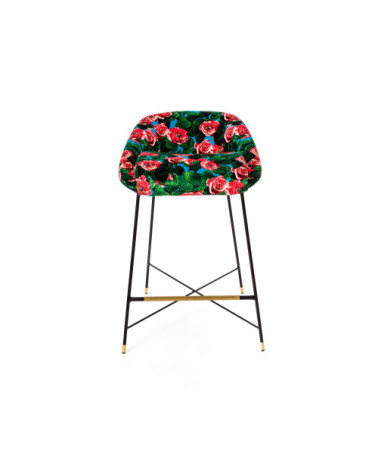 Tabouret"Roses"rembourrés –SELETTI | BHOME by Arredi Barbàra