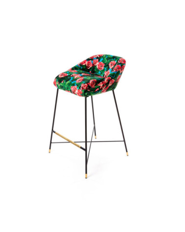 Tabouret"Roses"rembourrés –SELETTI | BHOME by Arredi Barbàra